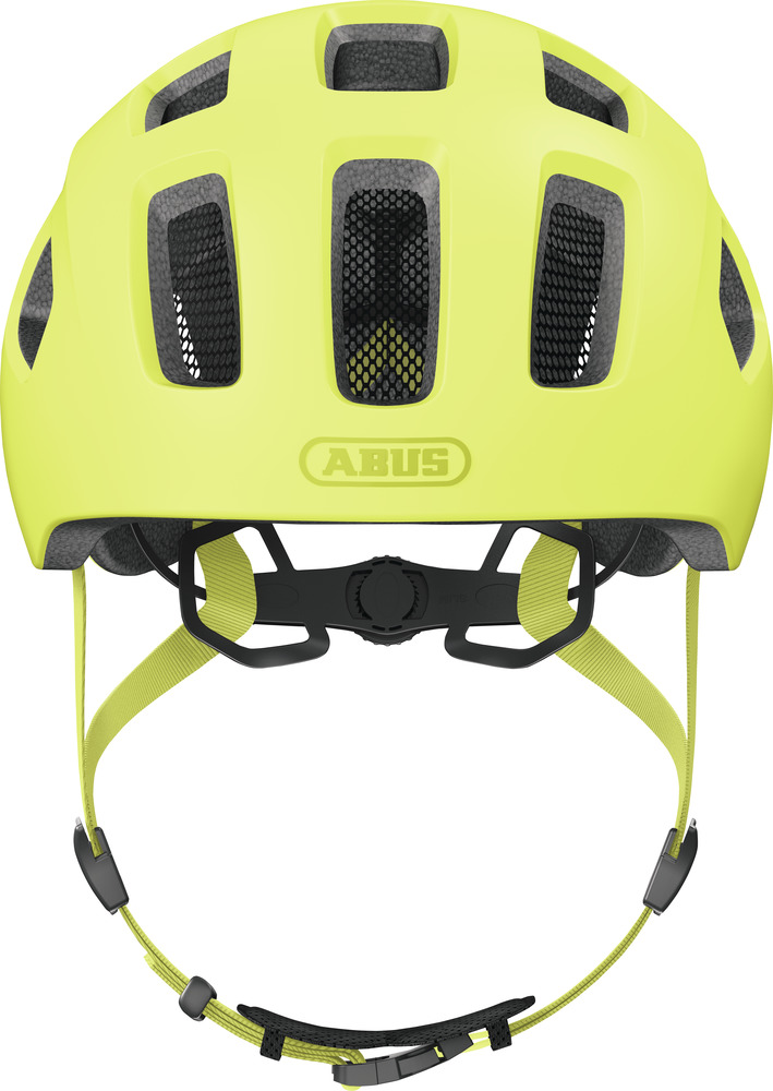 Beklædning - Cykelhjelme - Abus Youn-I 2.0 m. LED lys - Mono Yellow