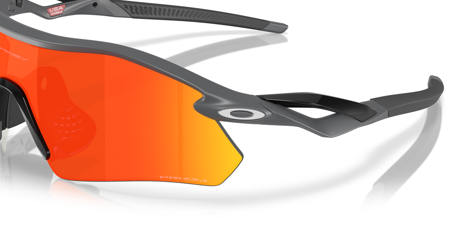 Beklædning - Cykelbriller - Oakley Rader Plate - MATTE CARBON