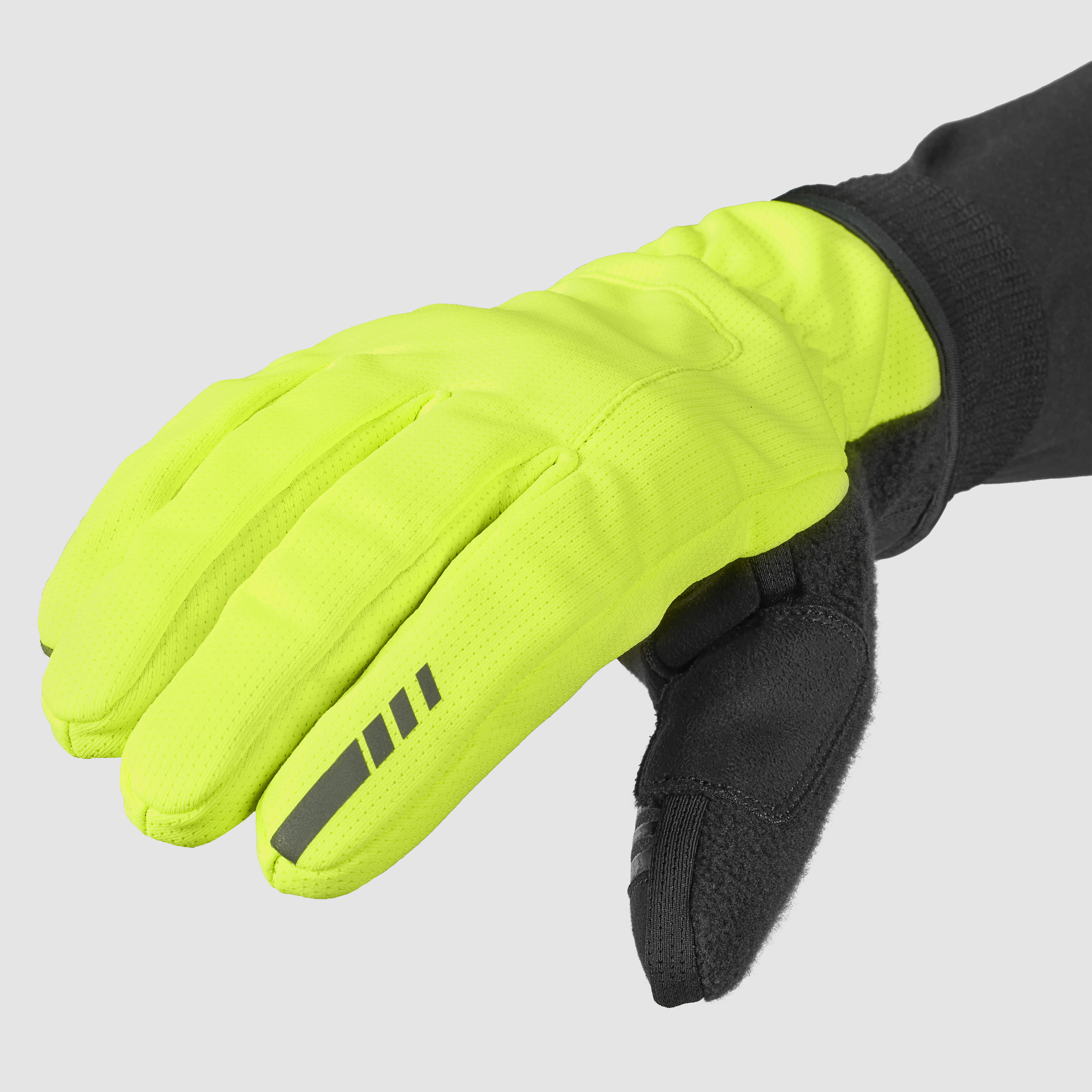 Beklædning - Cykelhandsker - GripGrab Windster 2 vindtætte vinterhandsker - Hi-Vis