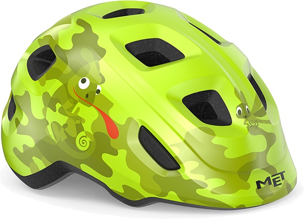 Se MET Helmet Hooray "Green Buckle" - Lime Chamaleon hos Cykelexperten.dk