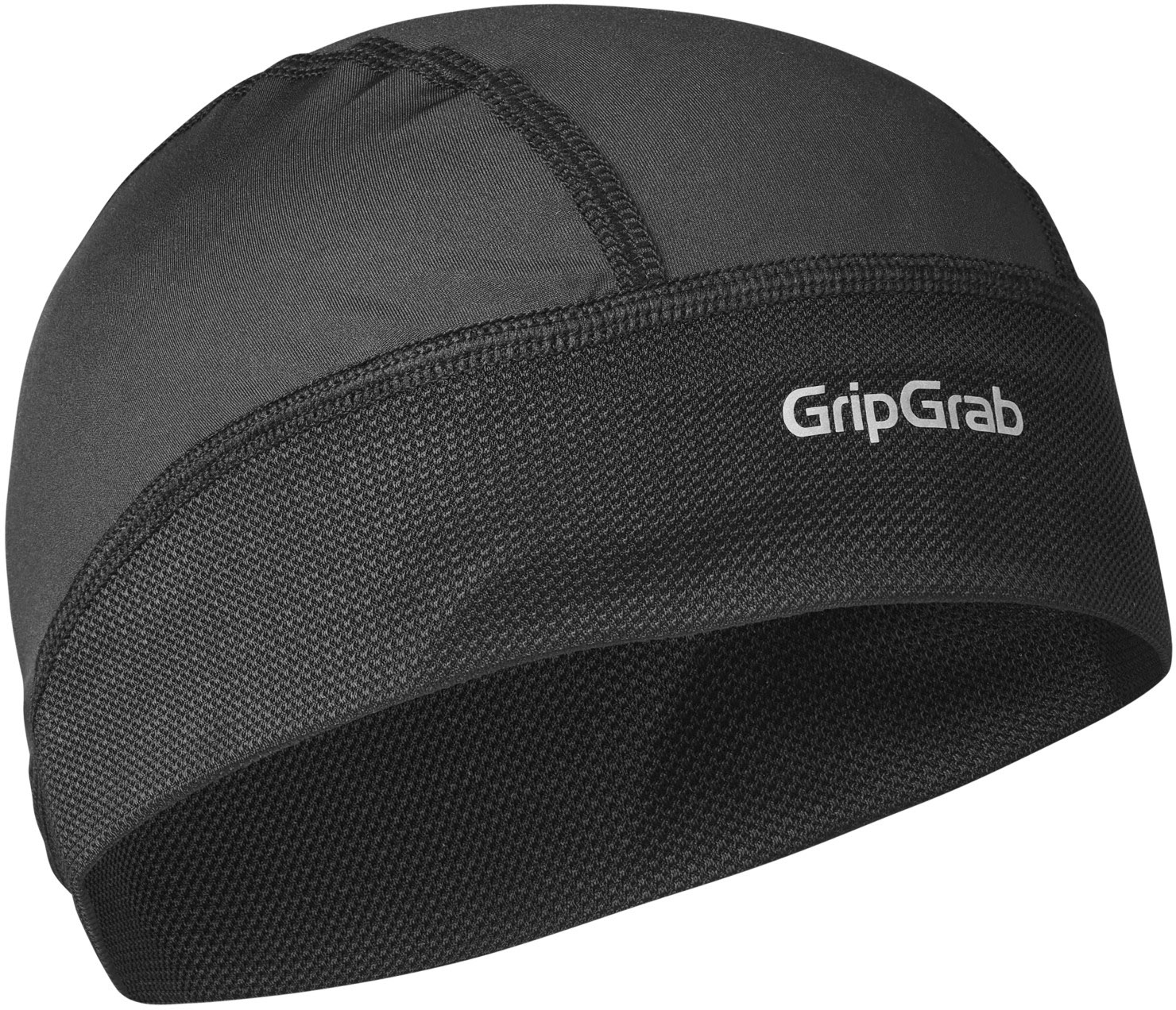 GripGrab UPF 50+ Letvægts Summer Skull Cap - Black