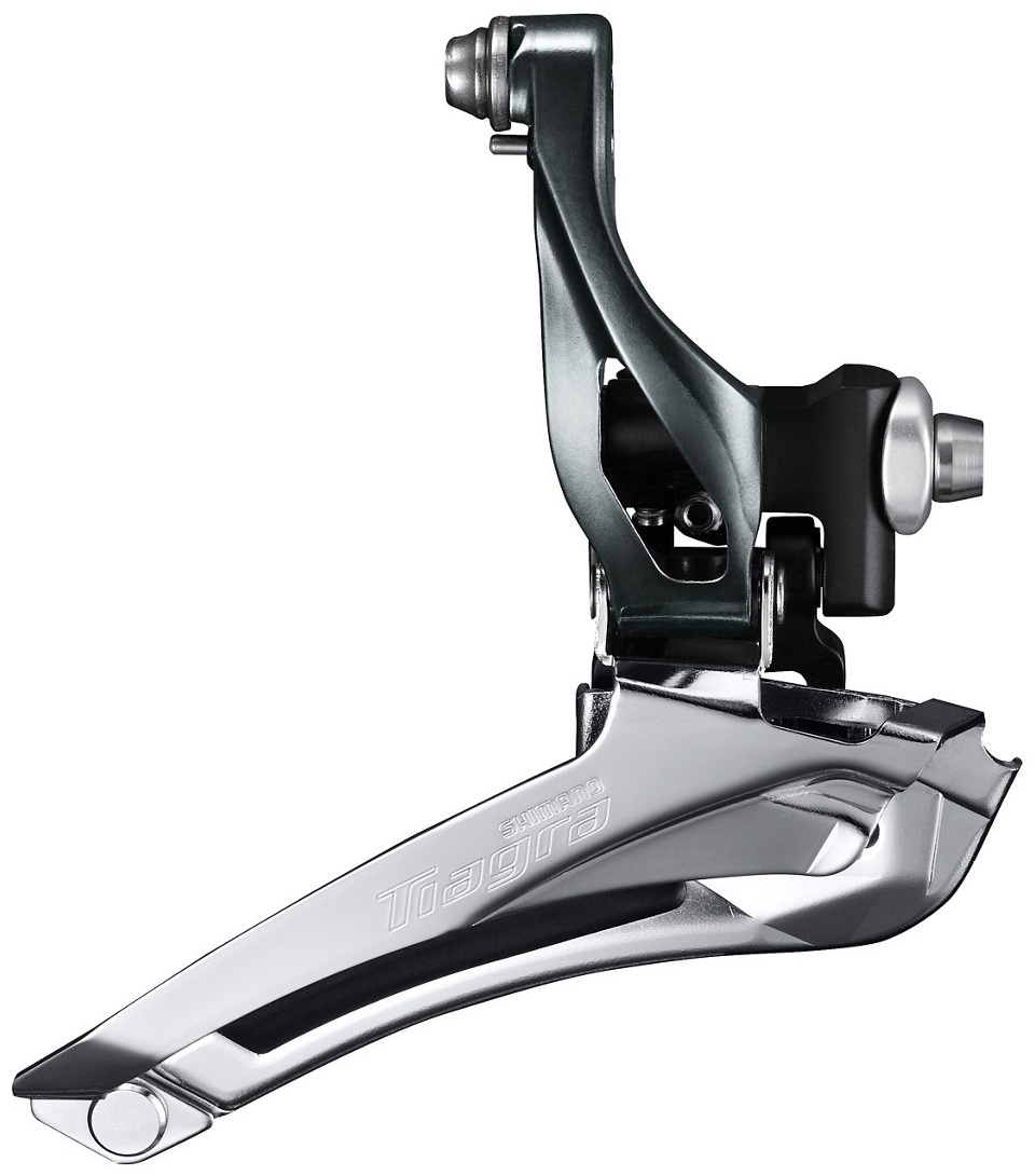 Shimano Tiagra FD-4700 Forskifter 2x10 speed Pålodning/Braze-on Sølv