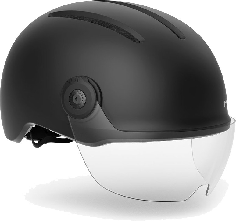  - MET Helmet Vibe On MIPS m. LED - Black/Matt (elcykel hjelm)