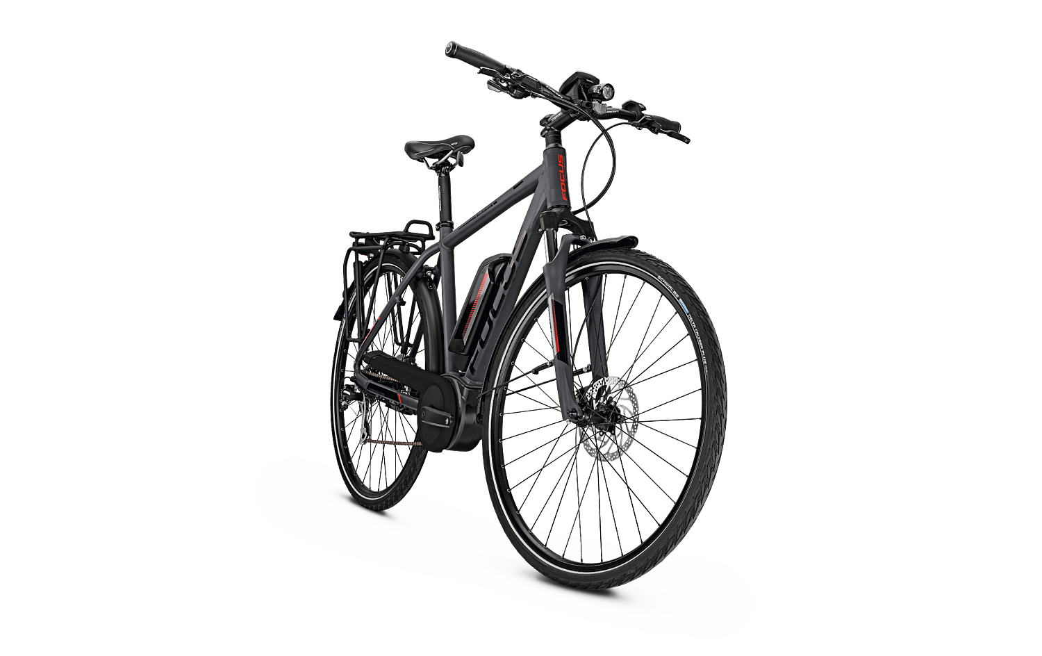 Cykler - Elcykler - Focus Aventura2 8g Herre - Grå