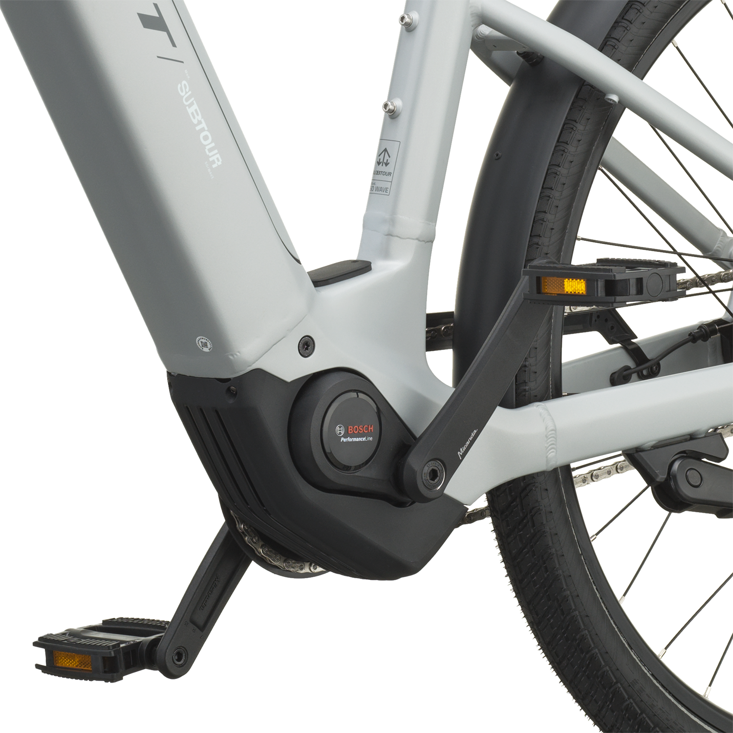 Cykler - Elcykler - Scott Sub Tour 50 Wave 2027 - Cloud Grey