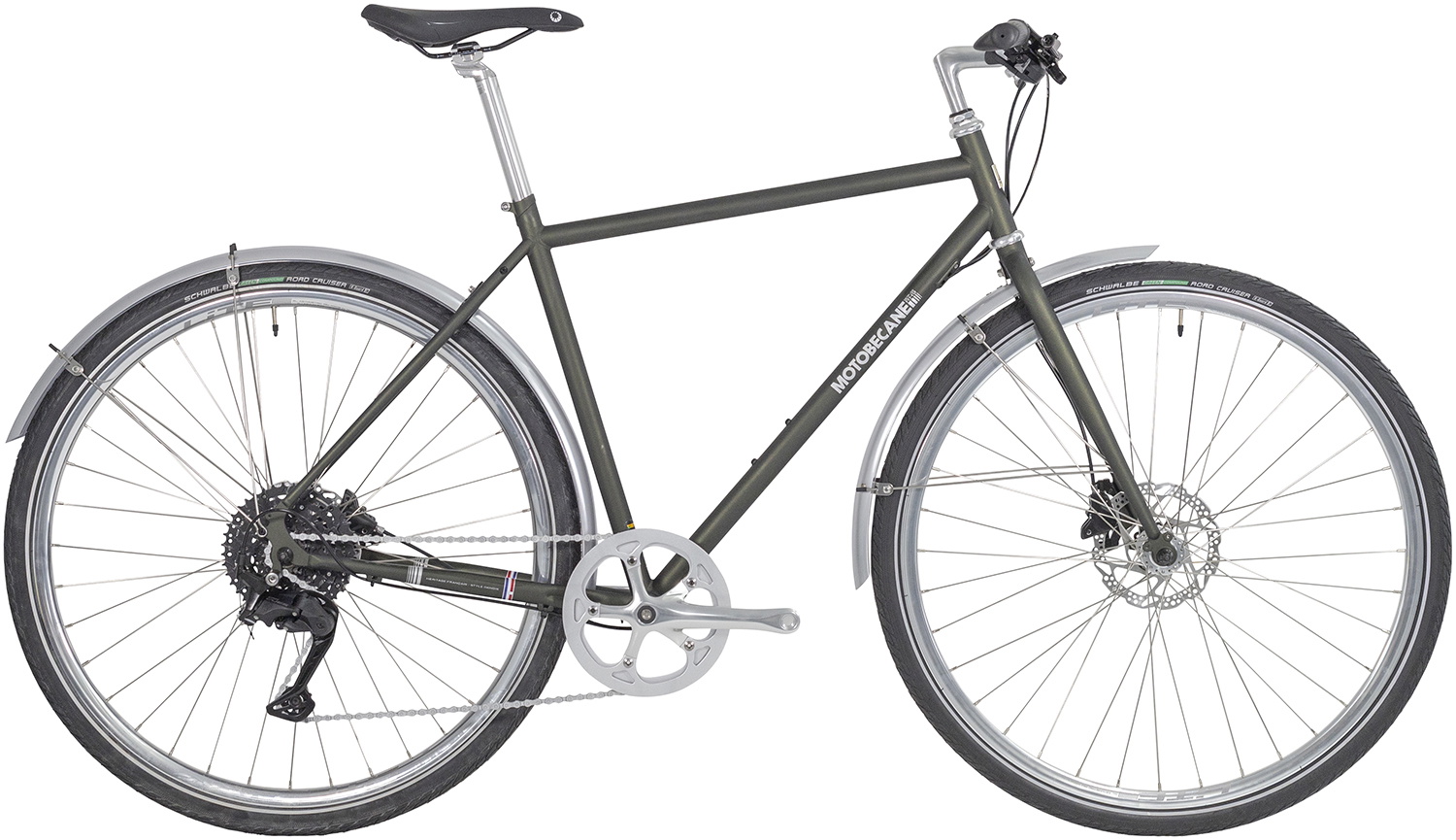 Motobecane 1976-26 RH9 Herre 1x9g 2026 - Mat Mørk Grøn