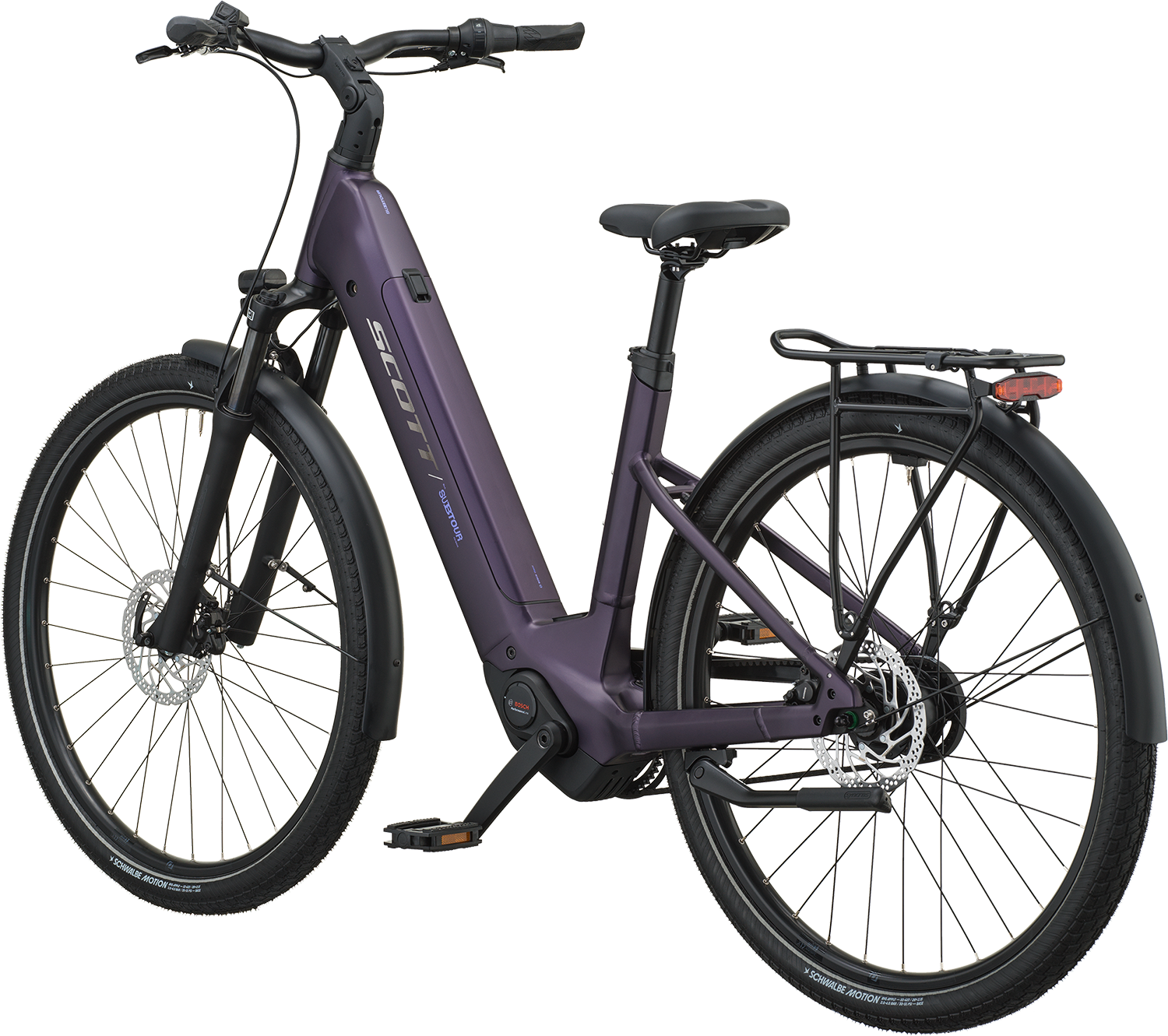 Cykler - Elcykler - Scott Sub Tour 40 Wave 2027 - Royal Purple