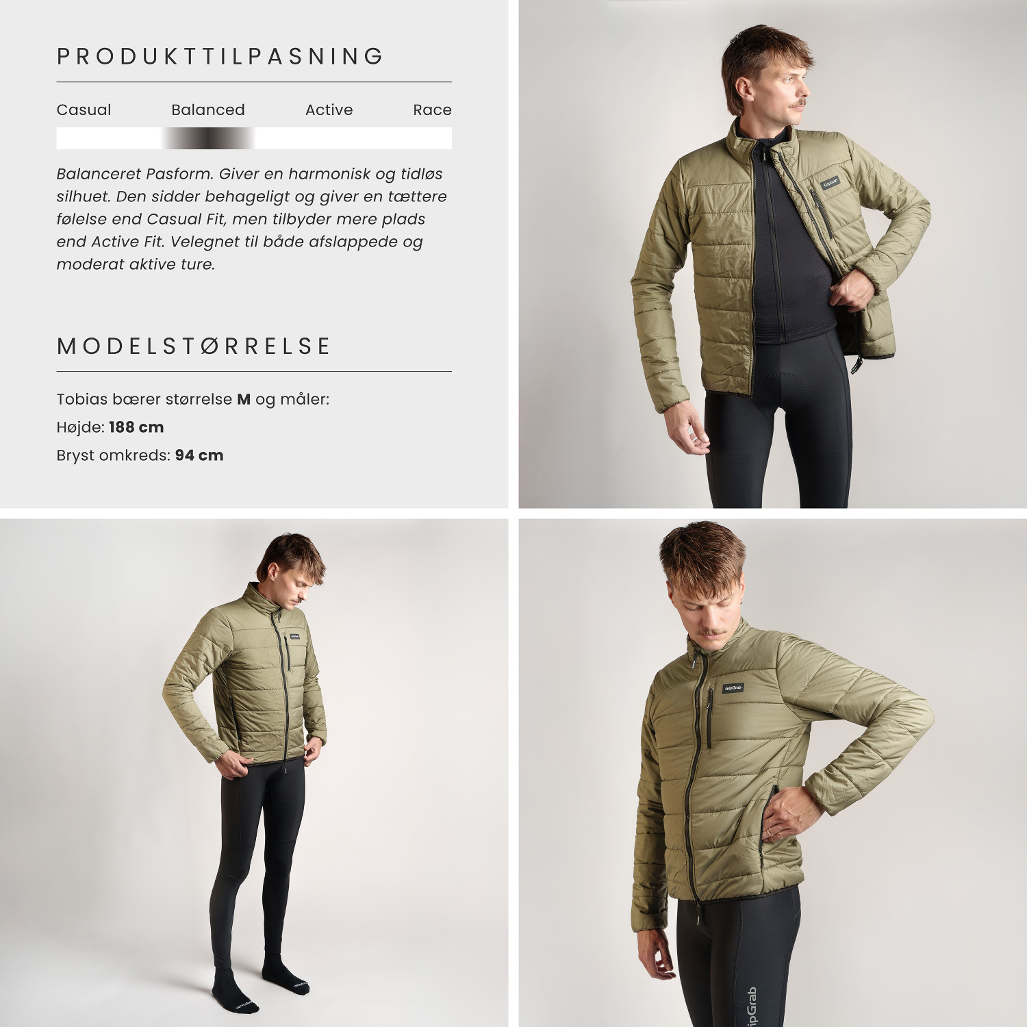 Beklædning - Cykeljakker - GripGrab EXPLR Jakke - Olive Green