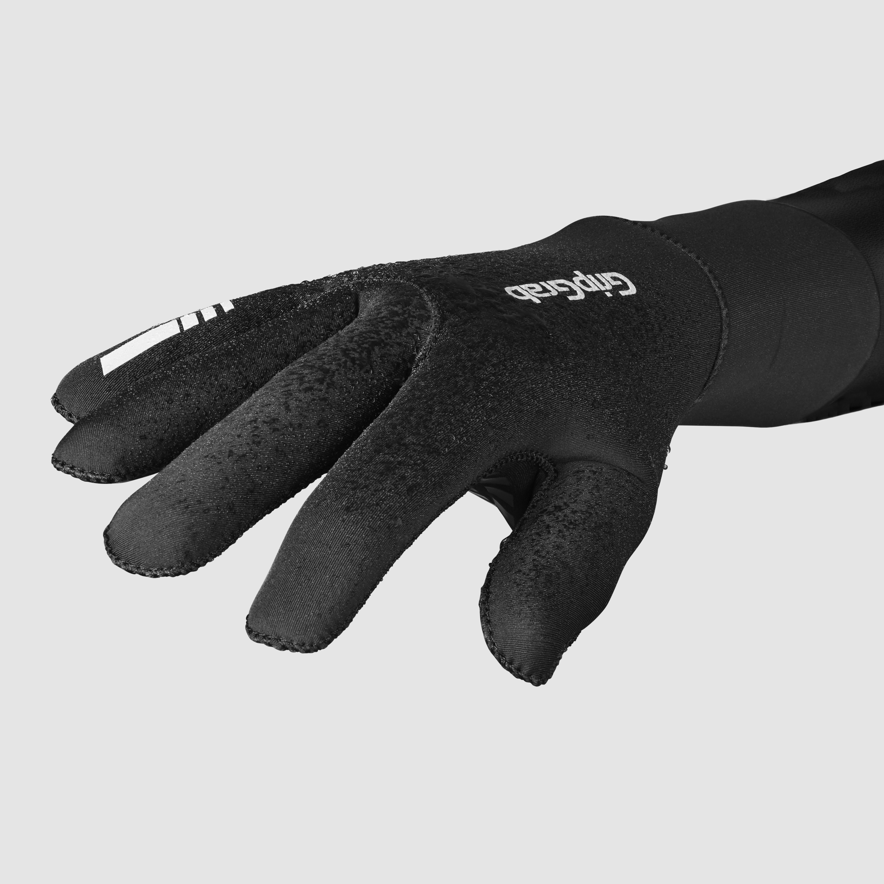 Beklædning - Cykelhandsker - GripGrab AquaShield Neoprene Raceday Handsker - Black