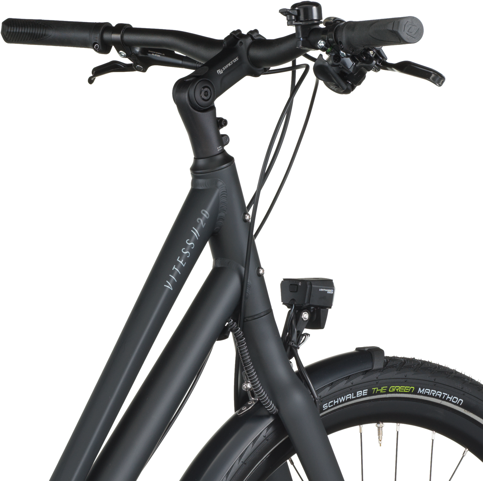 Cykler - Damecykler - Bergamont Vitess 20 Rigid Amsterdam 2026 - Sort