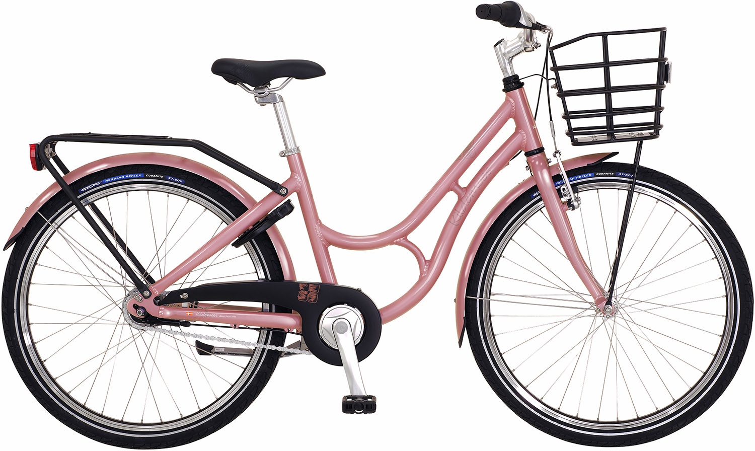 Cykler - Børnecykler - Kildemoes Bikerz Retro 7g 24" Pige - Lyserød