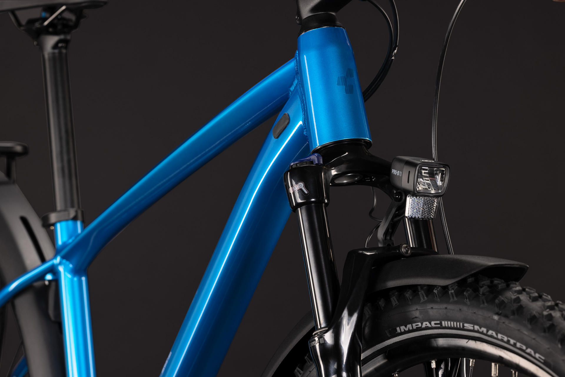 Cykler - Mountainbikes - Cube Aim Pro FE (Fully Equipped) 29" 2027 - Topasblue´n´Blue