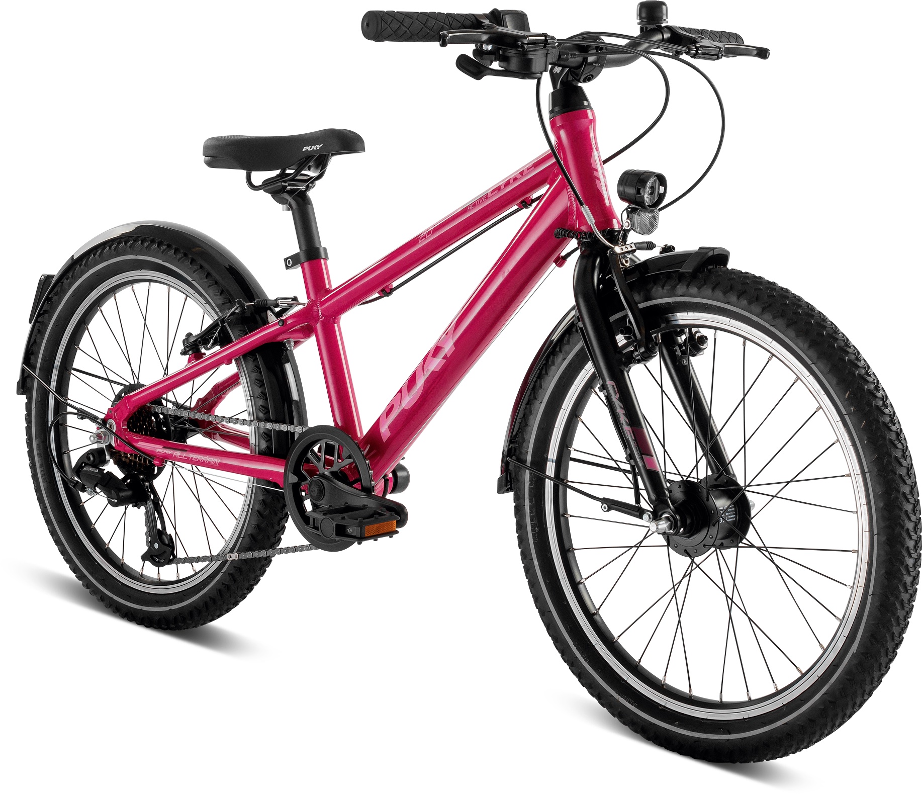 Cykler - Børnecykler - PUKY Cyke 20-7 Active 20" - Berry/Black