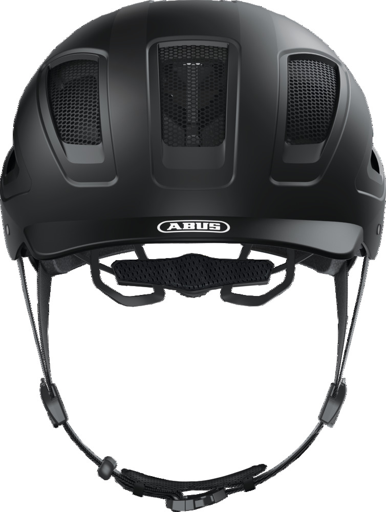 Beklædning - Cykelhjelme - Abus Hyban 2.0 m. LED - Sort