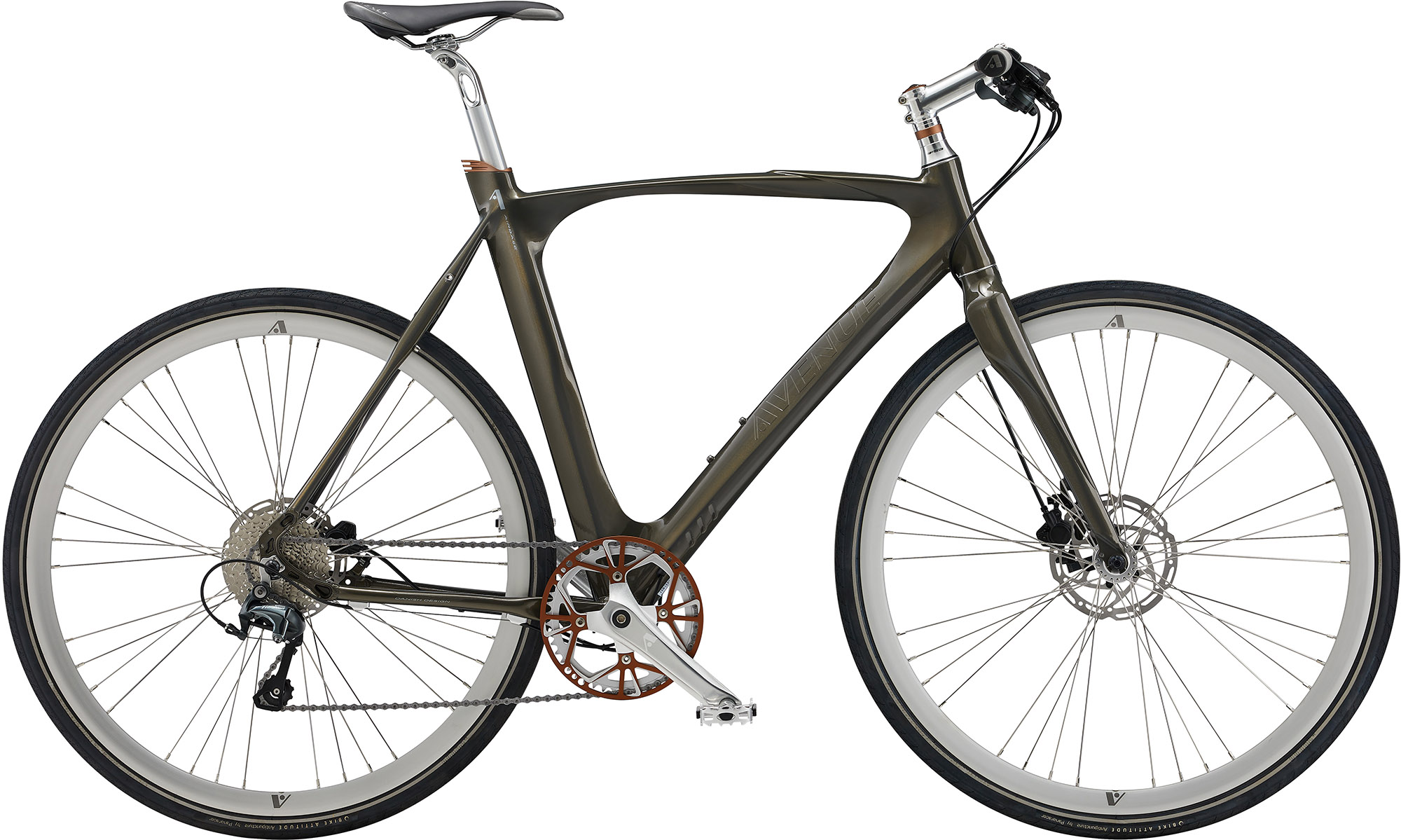 Cykler - Herrecykler - Avenue Airbase Herre 10g Tiagra 2026 - Shiny Copper