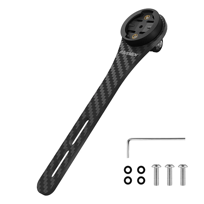 Reservedele - Tilbehør til cykelcomputere - Ravemen AOM03 Outfront mount - Aerobar (Garmin kompatibelt)