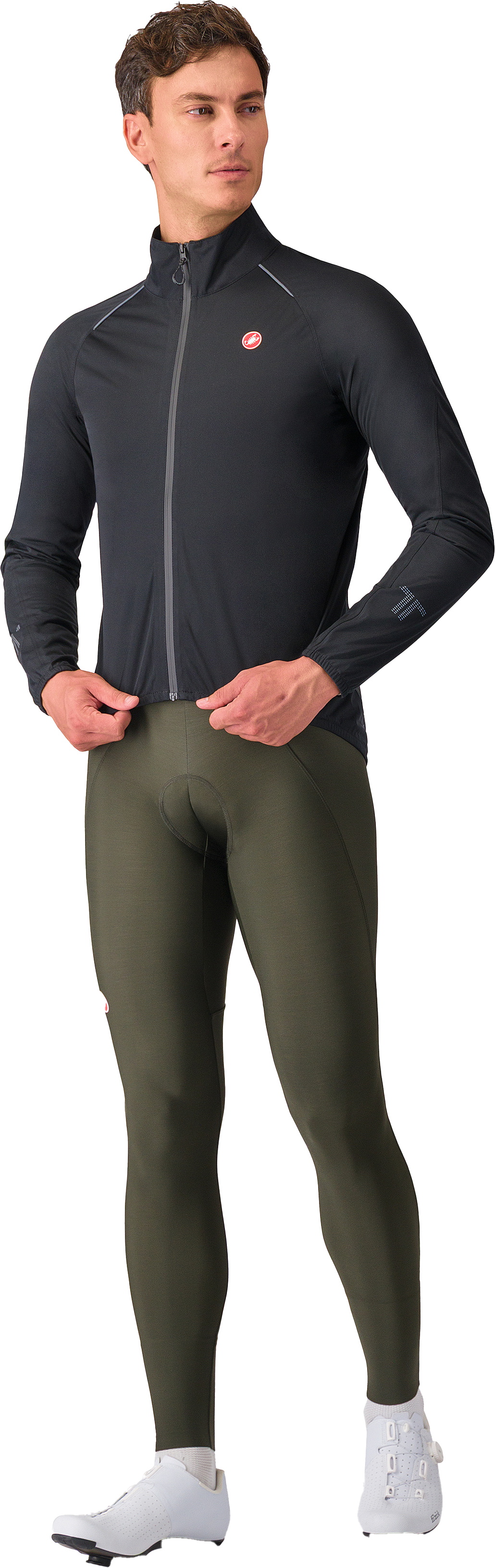 Beklædning - Regntøj & Vindtøj - Castelli EMERGENCY 3 RAIN Jacket - Light Black