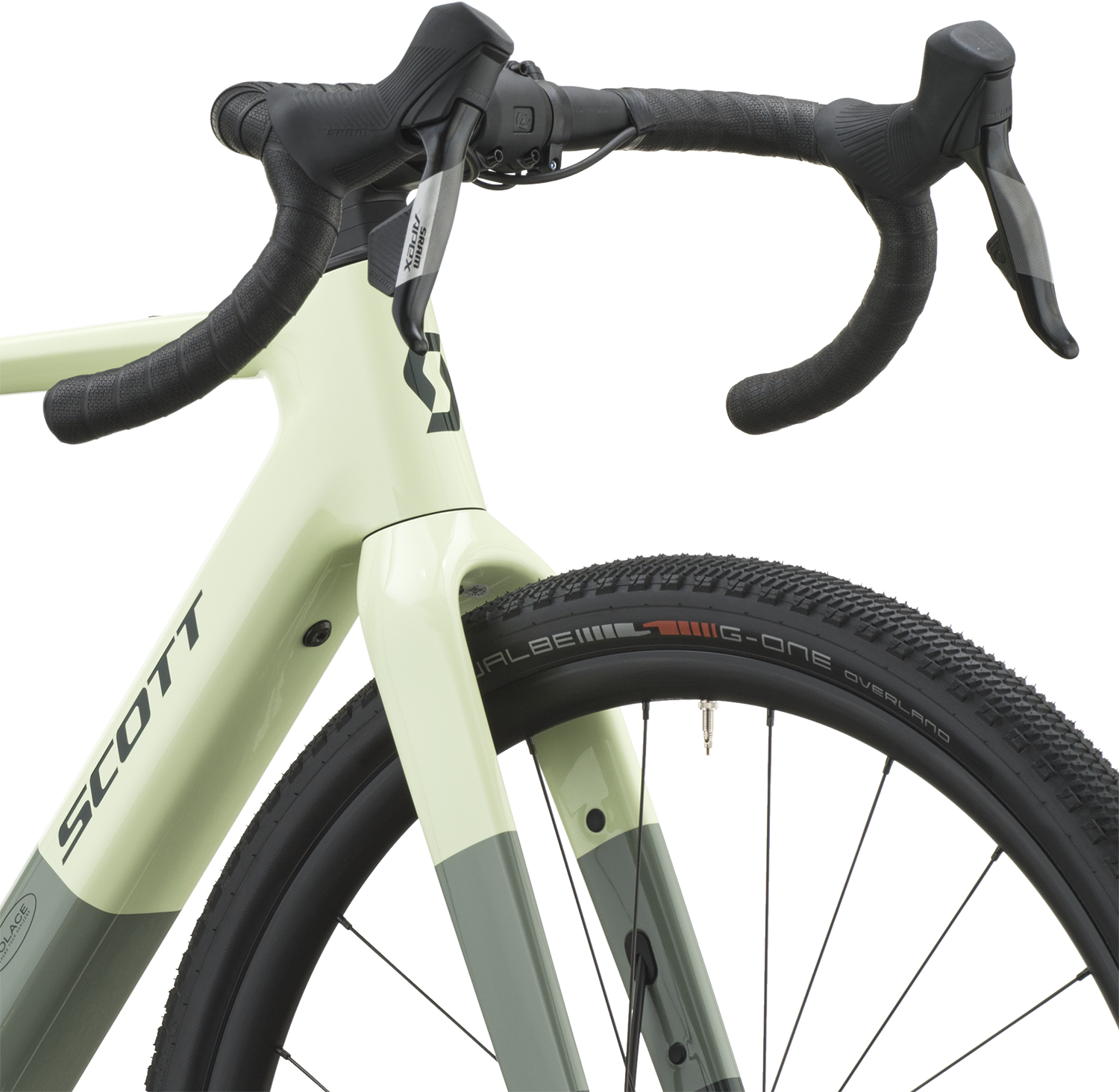 Cykler - Elcykler - Scott Solace Gravel 30 2027 - Cream Green