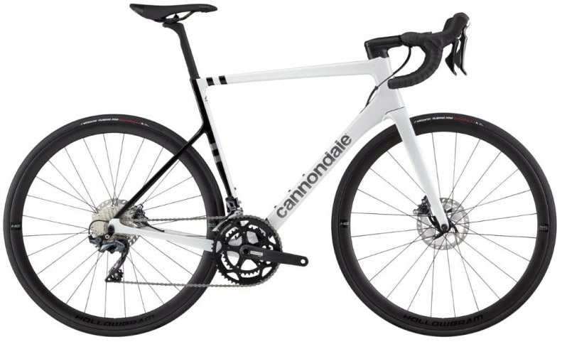 Cannondale Supersix Evo Carbon Disc Ultegra 2022 Hvid