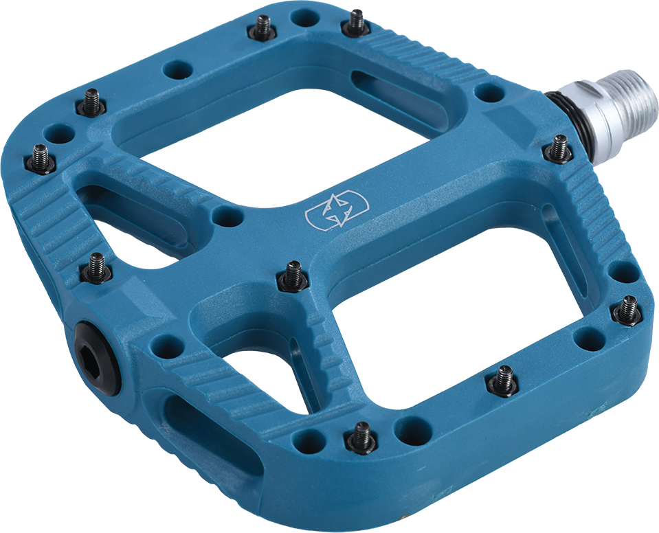 OXC Flat Pedal Loam 20 Nylon - Blå