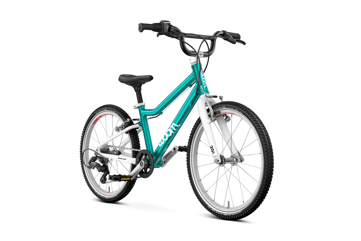 Cykler - Børnecykler - Woom GO 4 - Metallic Turquoise