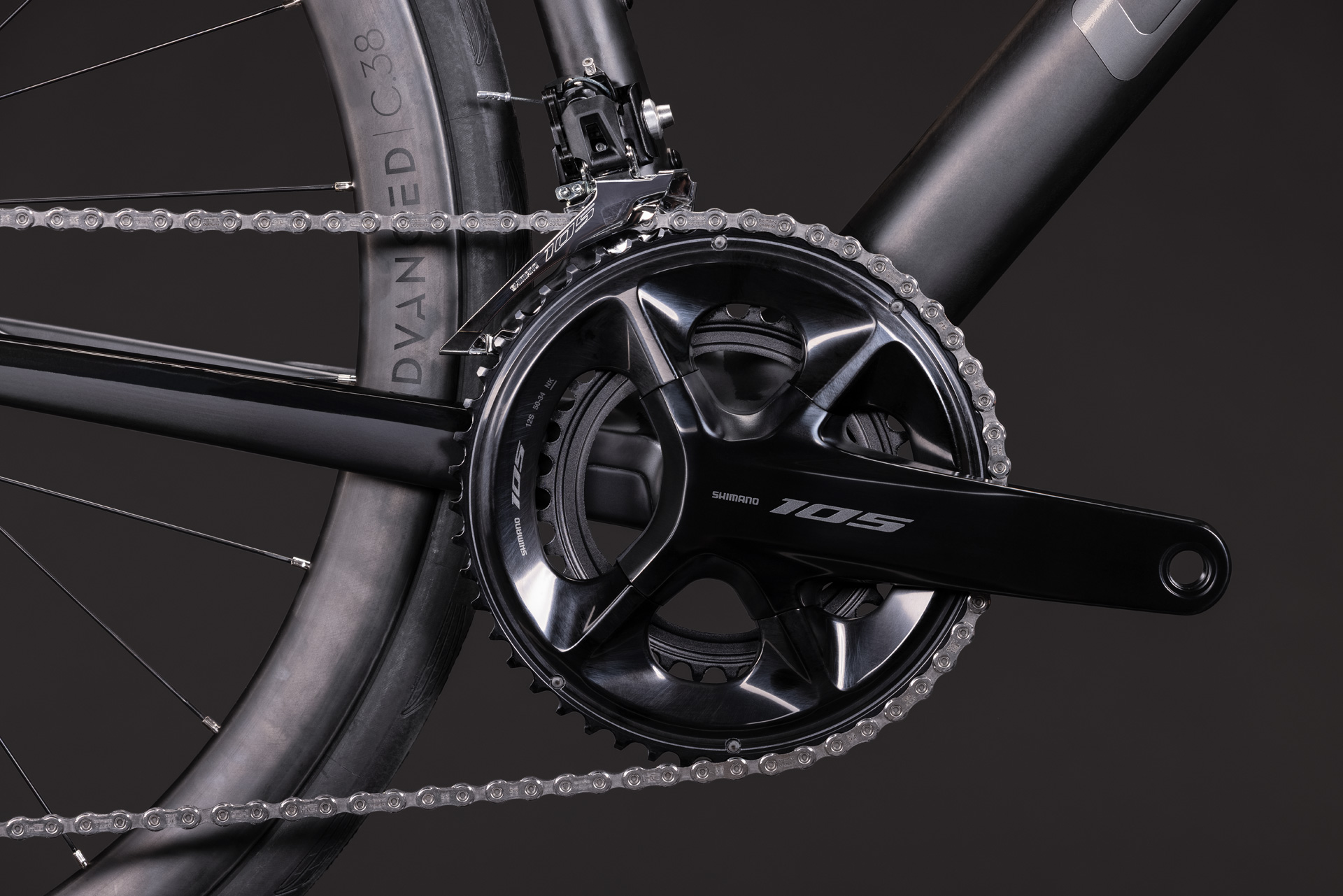 Cykler - Racercykler - Cube Attain C:62 Race 2027 - Carbon´n´Coalchrome
