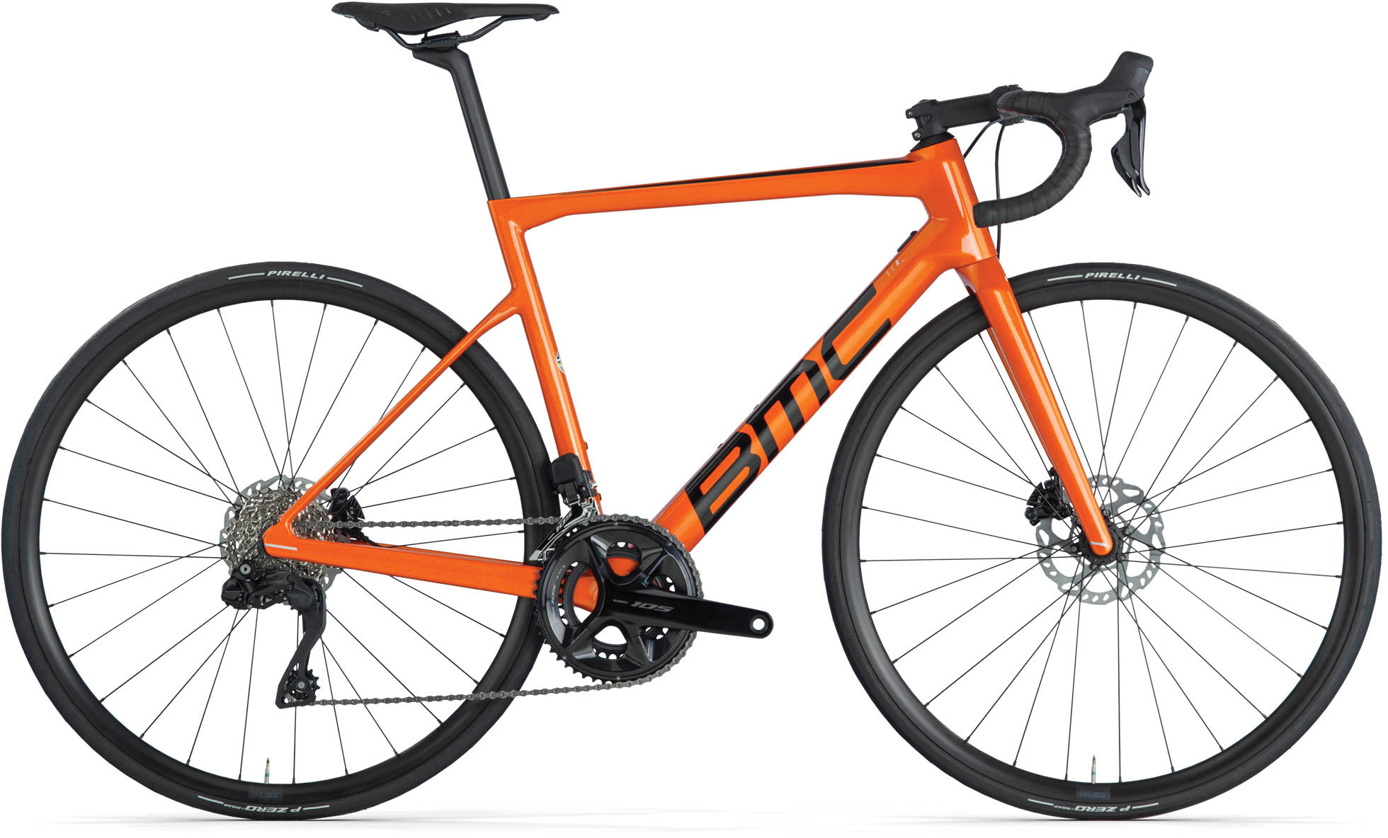 Teammachine Slr Four 2024 Sparkling Orange Black Fra Bmc