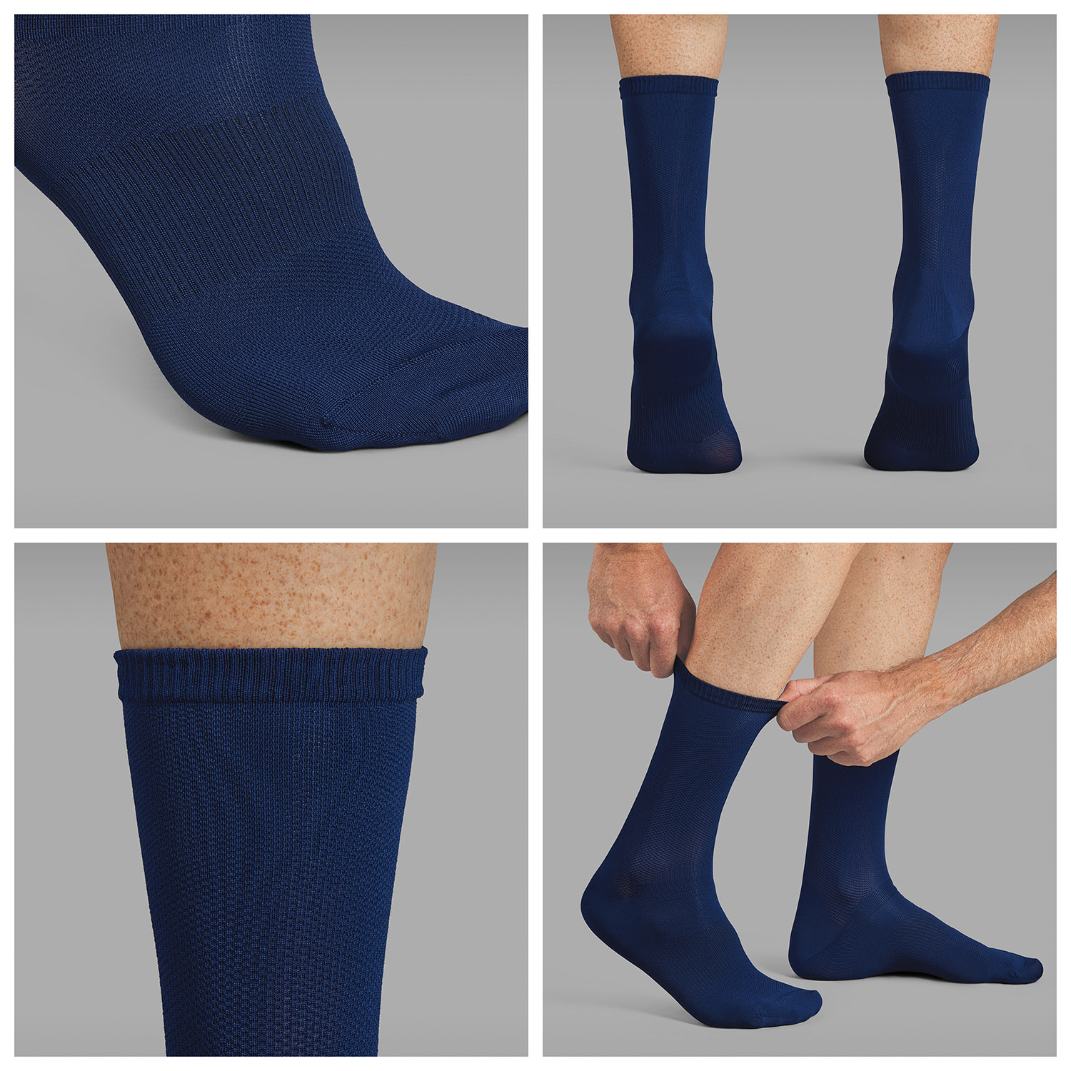Beklædning - Sokker - GripGrab Lightweight Airflow Sokker - Navy Blue