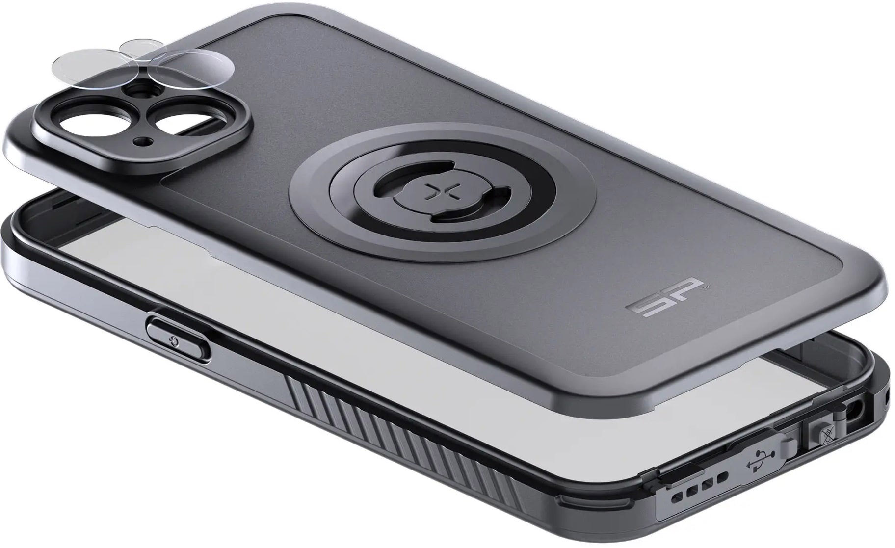 Tilbehør - Mobilholdere - SP Connect Smartphone Cover Case Xtreme - iPhone 15 Plus