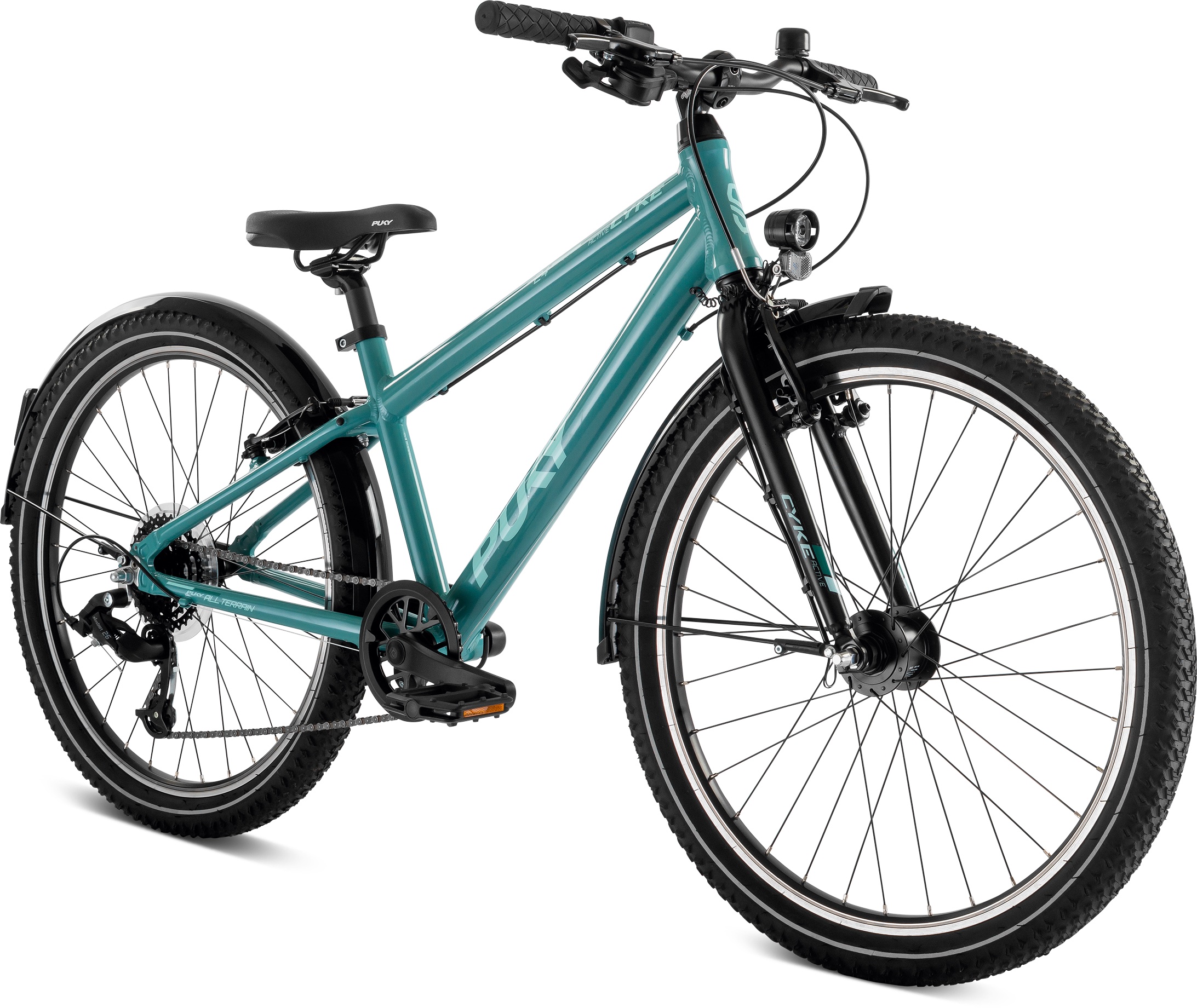 Cykler - Børnecykler - PUKY Cyke 24-8 Active 24" - Turquoise