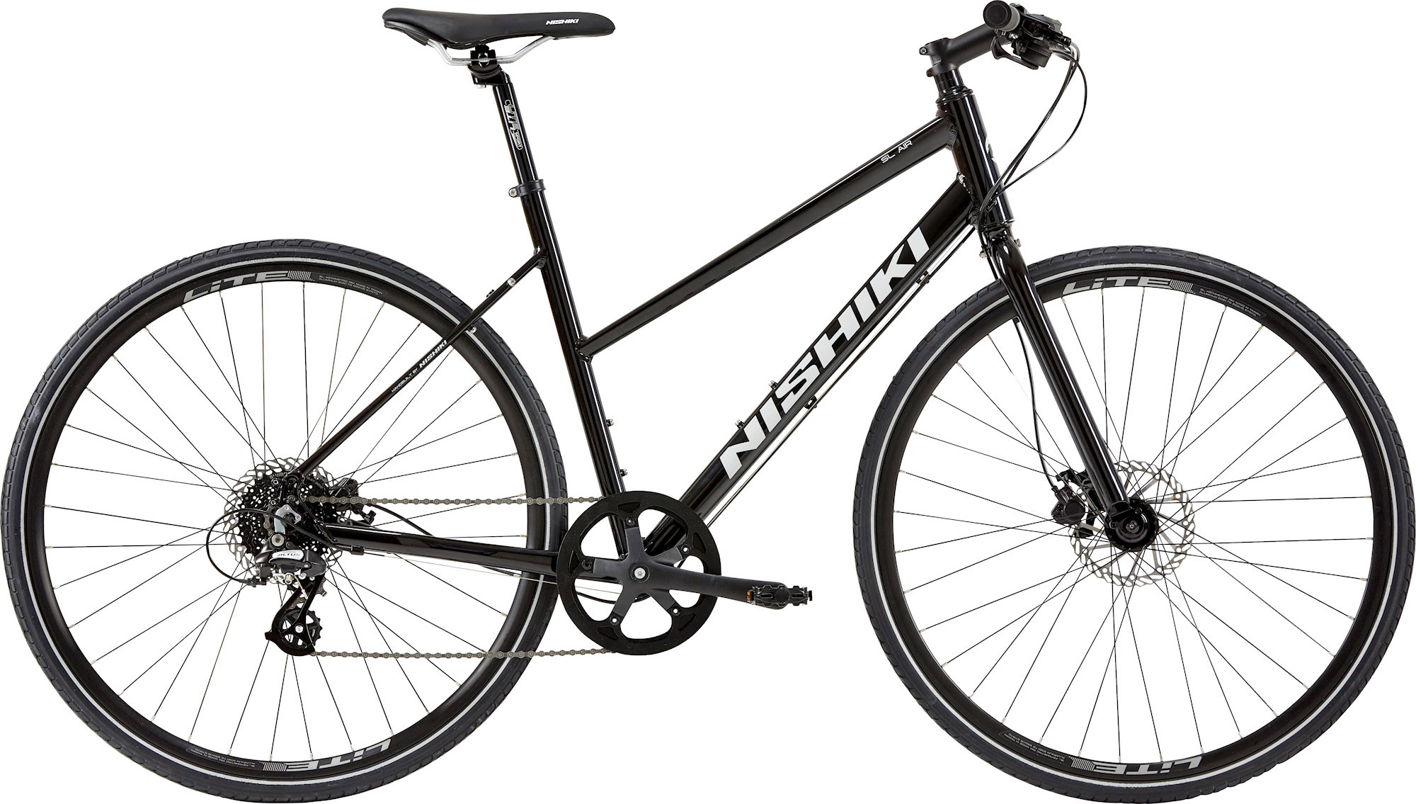 Billede af Nishiki SL AIR 8g Dame 2024 - Sort