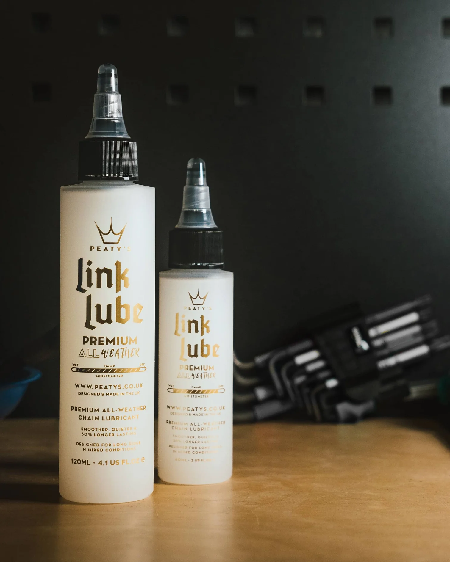 Tilbehør - Olie / Fedt - Peaty's LinkLube All-Weather Premium 60ml