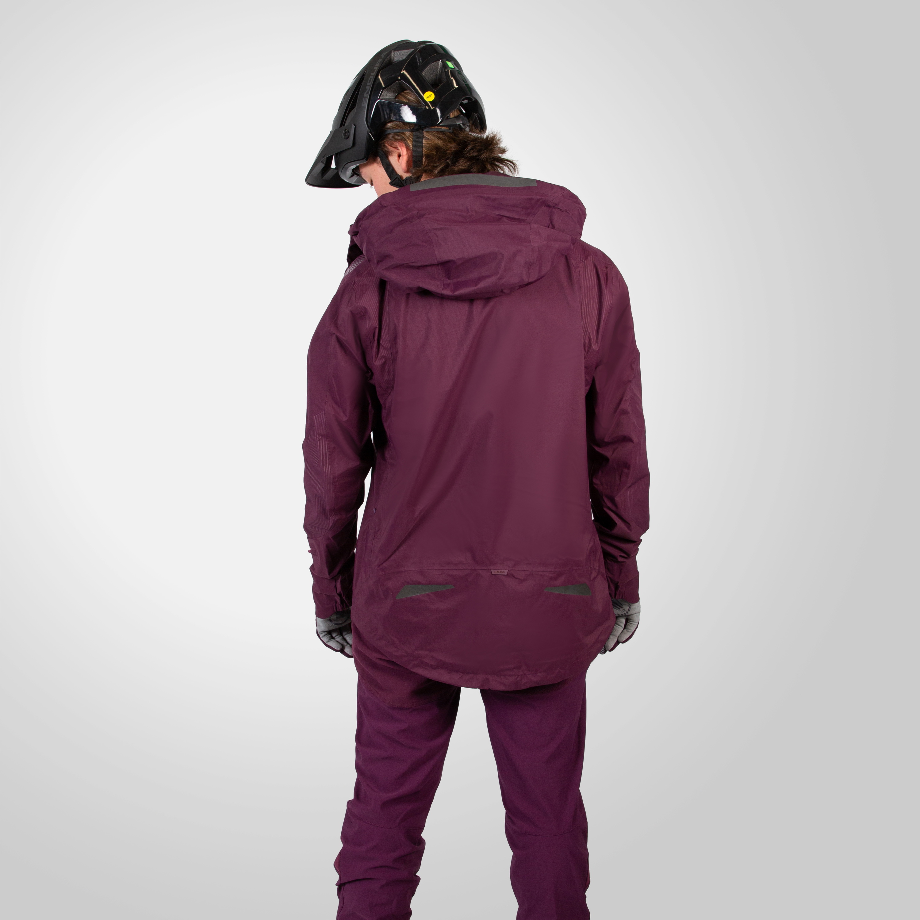 Beklædning - Regntøj & Vindtøj - MT500 Waterproof Jacket II - Aubergine