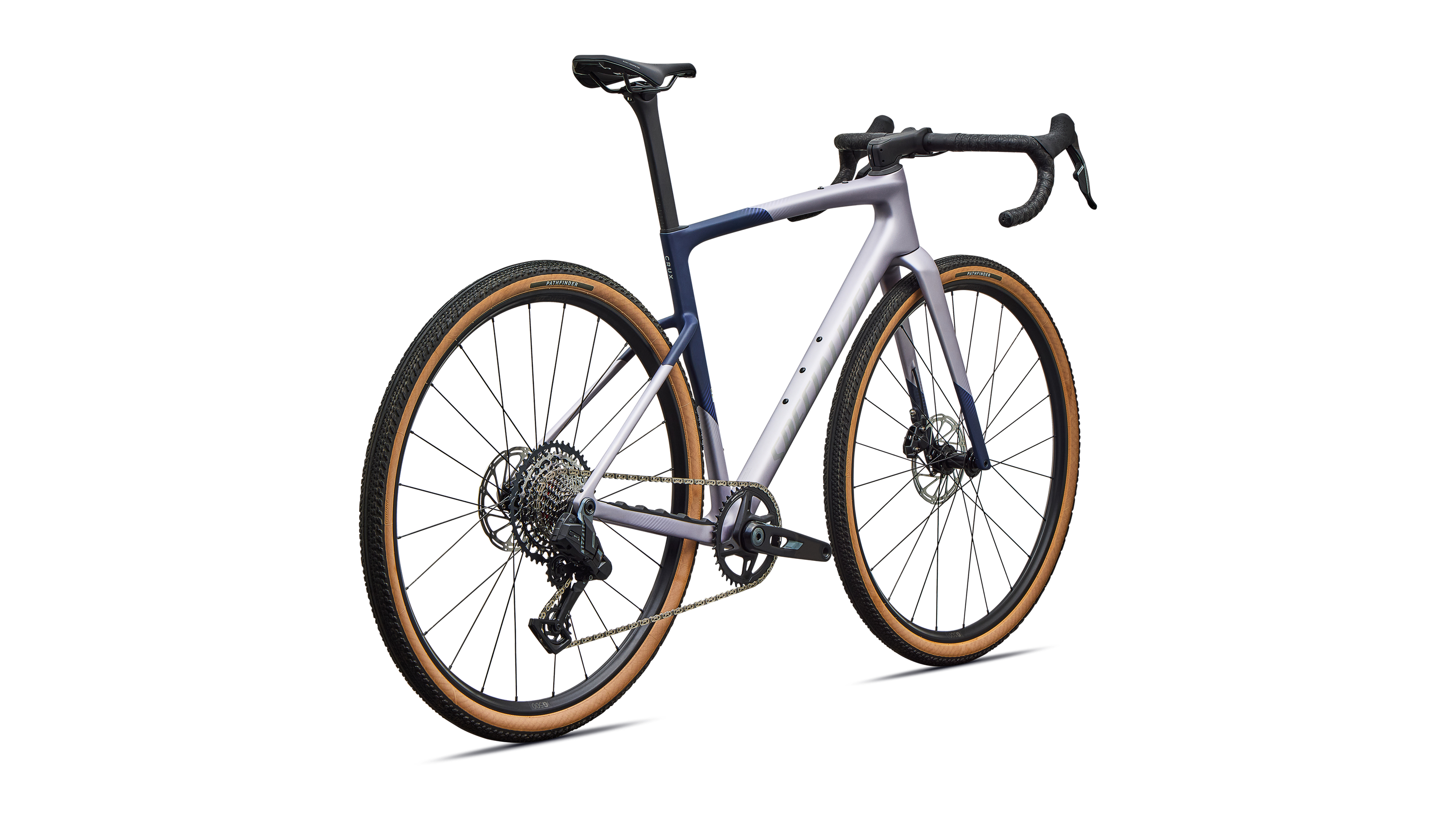 Cykler - Gravel cykler - Specialized Crux 5 Comp SRAM Rival XPLR 2027 - Amethyst Frost/Deep Marine/Shadow Silver