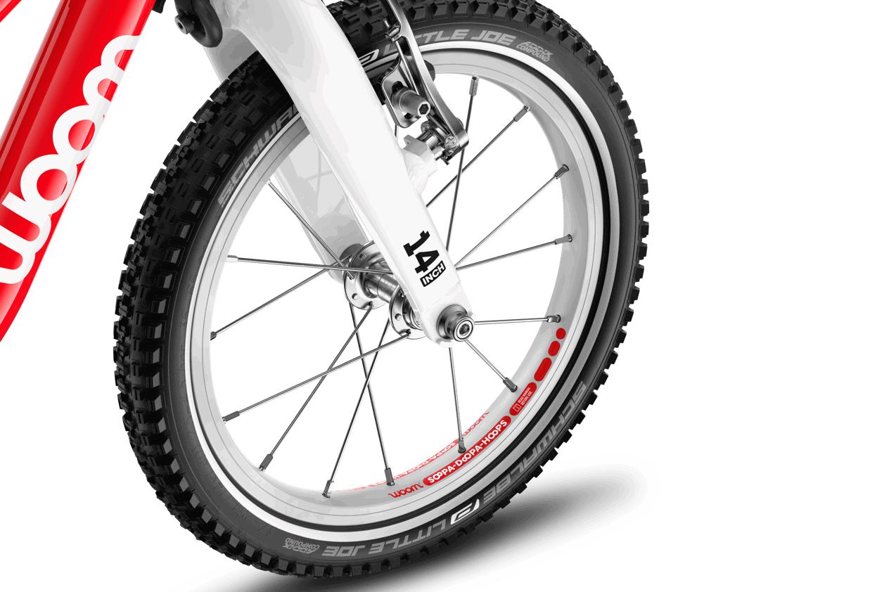Cykler - Børnecykler - Woom GO 2 - Woom red