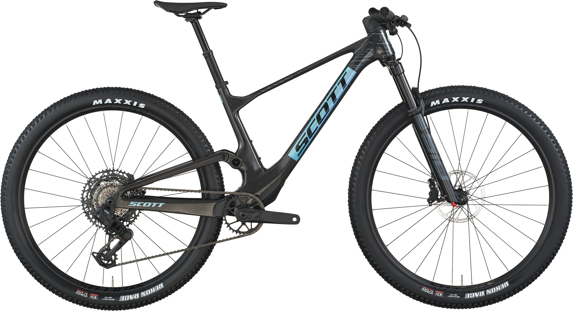 Cykler - Mountainbikes - Scott Spark RC Team 2026 - Carbon Black