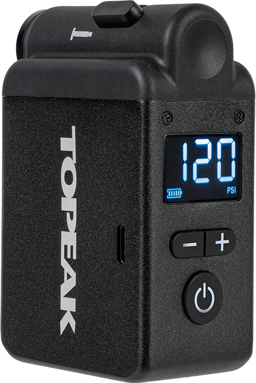 Topeak E-Booster Digital Elektronisk USB Pumpe