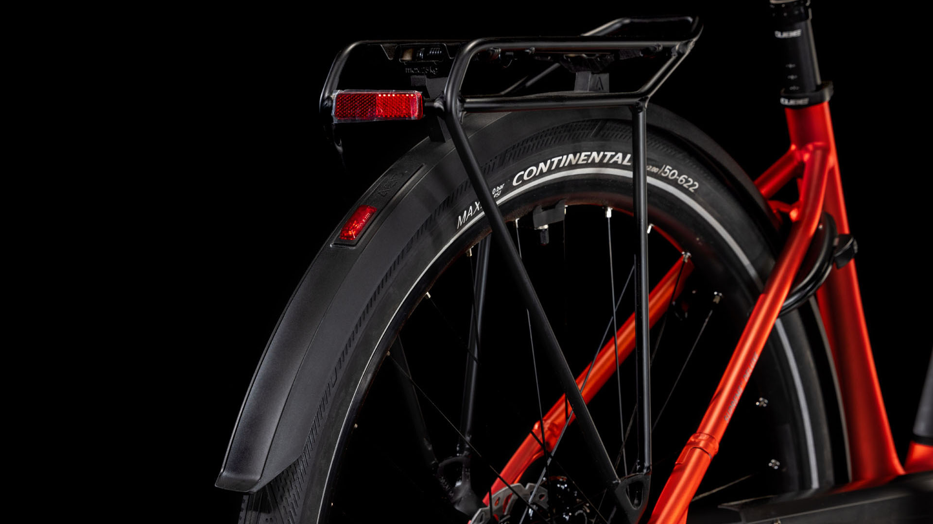 Cykler - Elcykler - Cube Supreme RT Hybrid Deluxe EX 625 2025 - Fireorange 'n Lunar