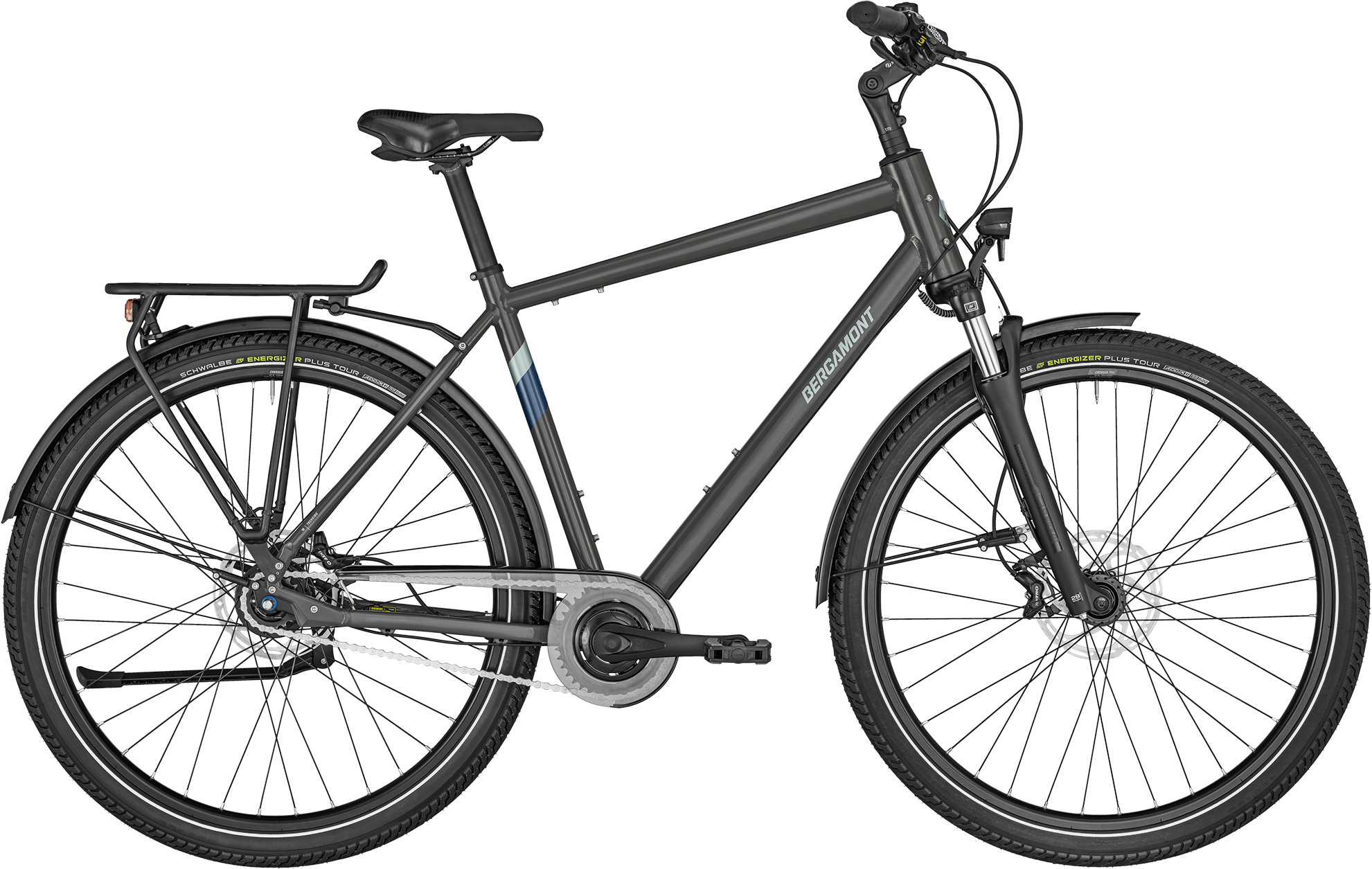 Bergamont Horizon Plus N8 Fh Gent 2024 Grå