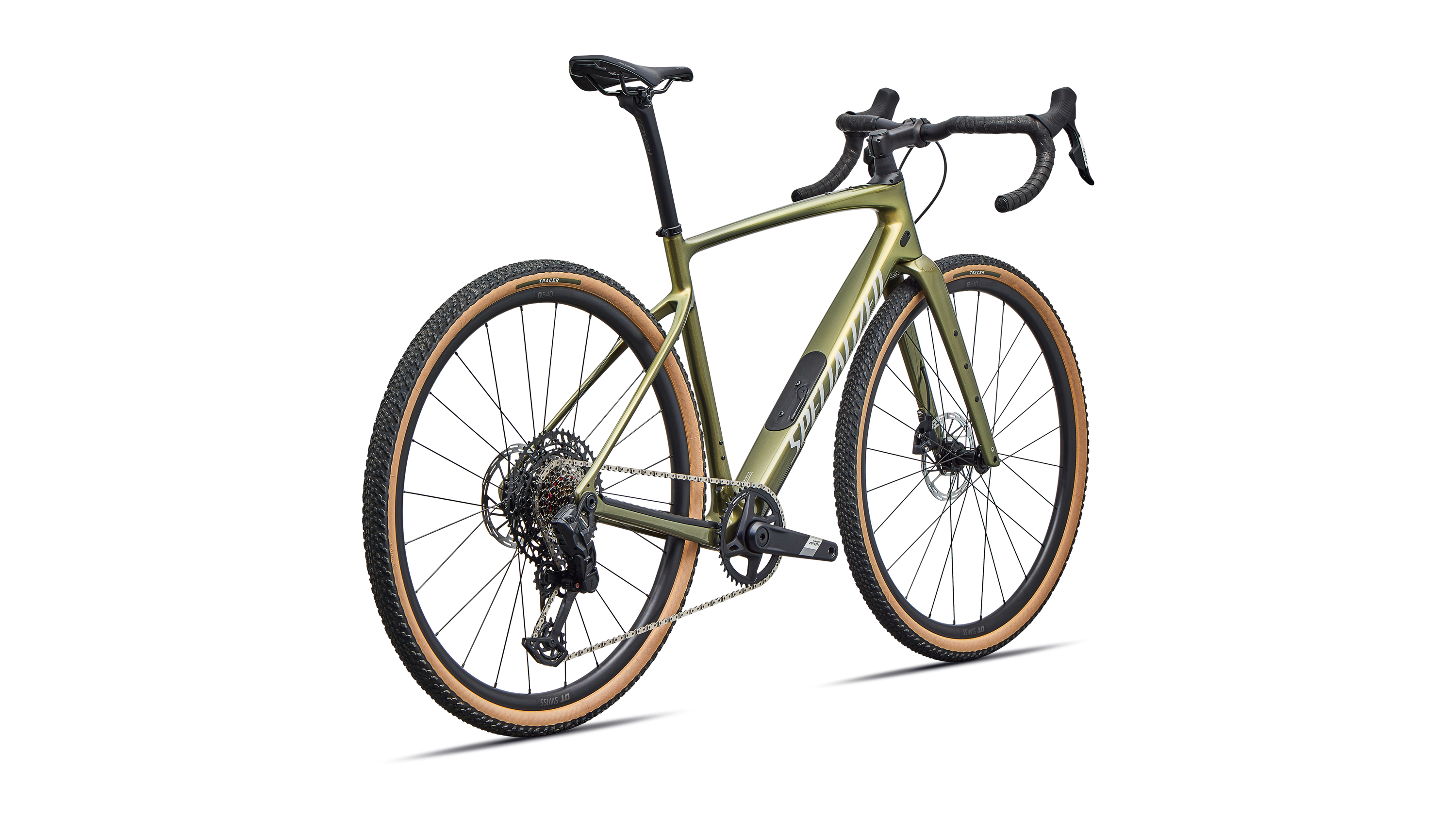 Cykler - Gravel cykler - Specialized Diverge 4 Comp Carbon 2026 - Laurel Green Metallic/Dolomite Metallic