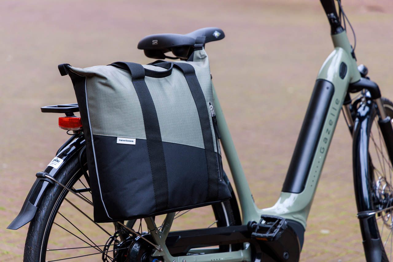 Tilbehør - Cykeltasker - New Looxs Oslo Shopper Kota Sidetaske - Army Black
