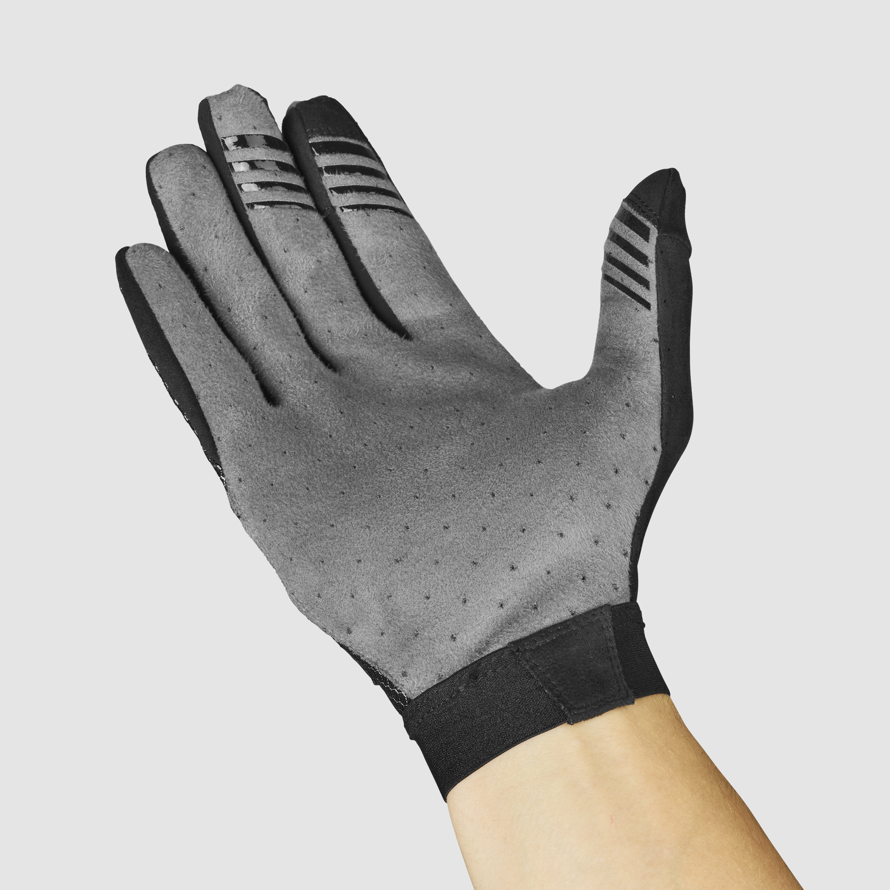 Beklædning - Cykelhandsker - GripGrab Vertical 2 InsideGrip™ Langfingret Sommerhandsker - Black