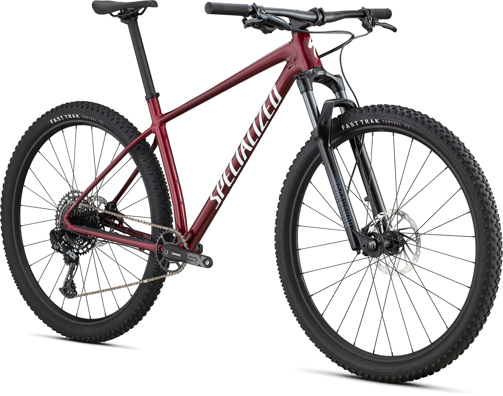 Cykler - Mountainbikes - Specialized Chisel Hardtail 2025 - Gloss Maroon
