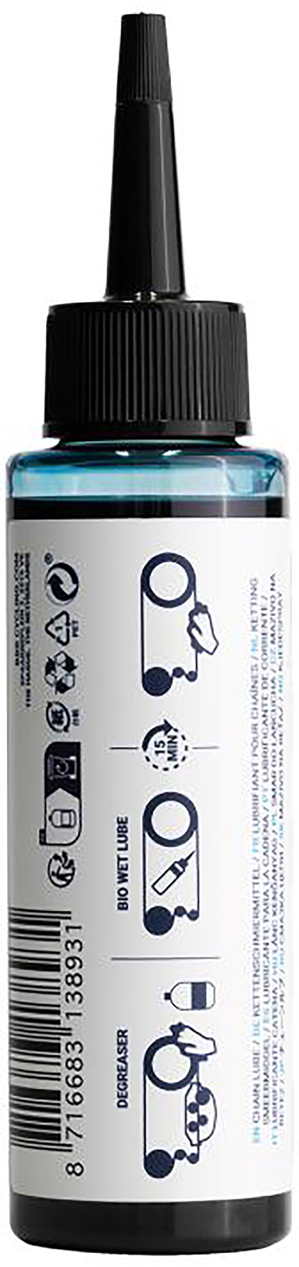 Tilbehør - Olie / Fedt - BikePartner BioLube Plantebaseret Wet 100 ml