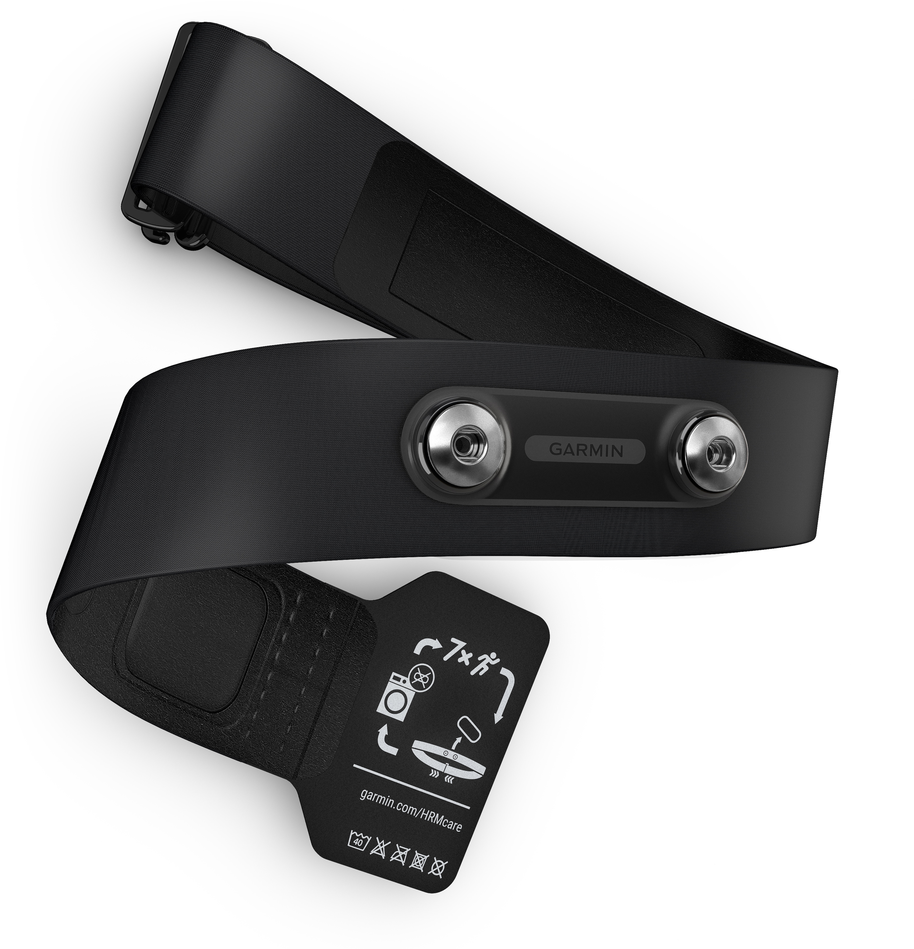 Reservedele - Tilbehør til cykelcomputere - Garmin HRM 200 Pulsmåler (M-XL)