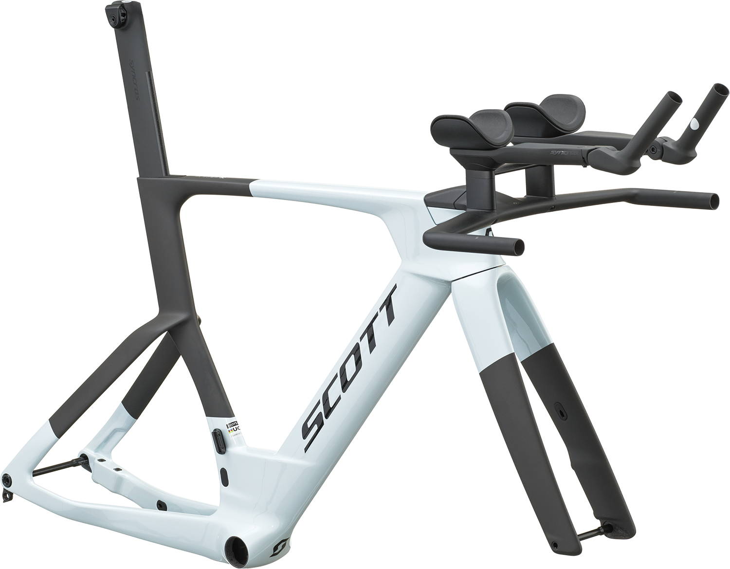 Cykler - Racercykler - Scott Frame set Plasma RC TT 2027 - Cumulus White
