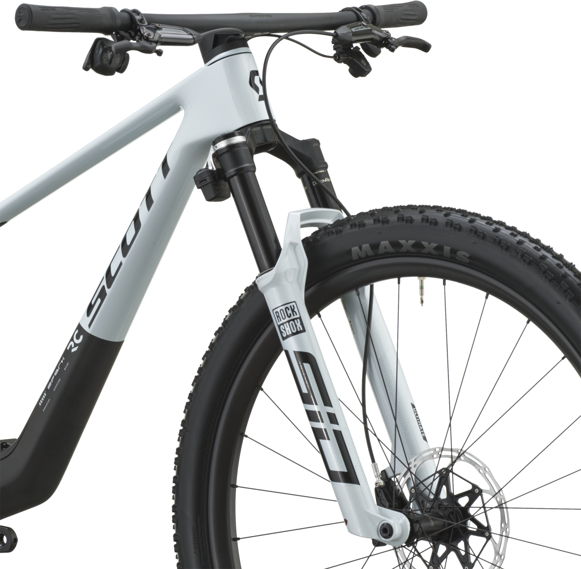 Cykler - Mountainbikes - Scott Spark RC World Cup 2027 - Cumulus White