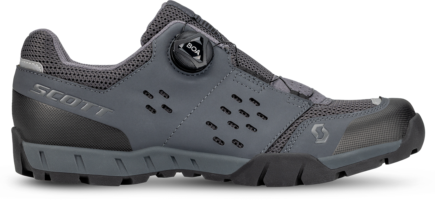 Beklædning - Cykelsko - Scott All Mountain Crus-r SPD Sko - Dark Grey/Black