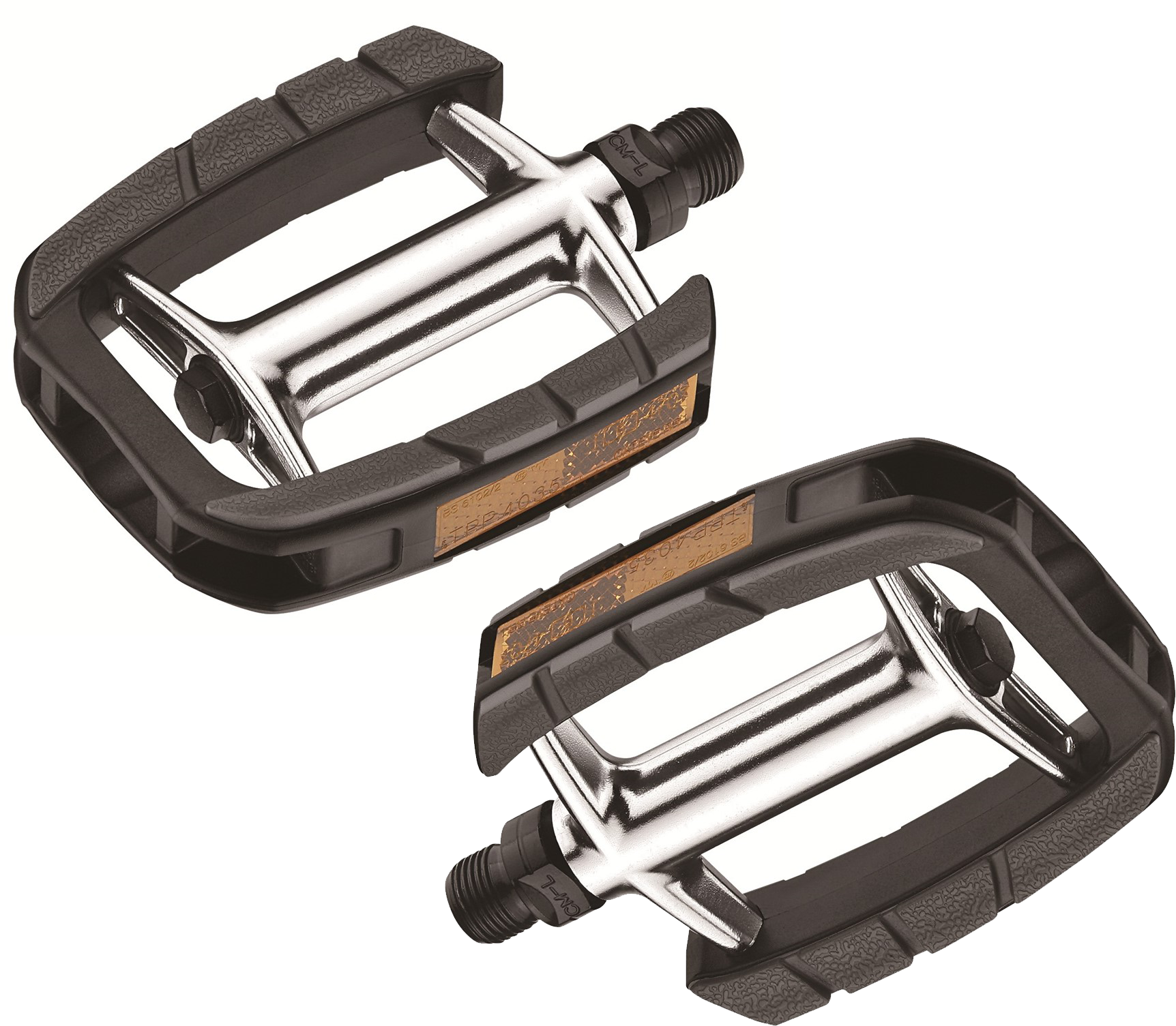 Bike Attitude Sport Pedal 9/16" Alu - Lukkede lejer
