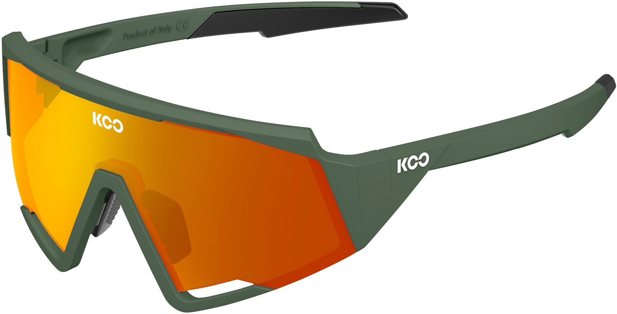 KOO Spectro Cykelbriller - Grøn/Orange